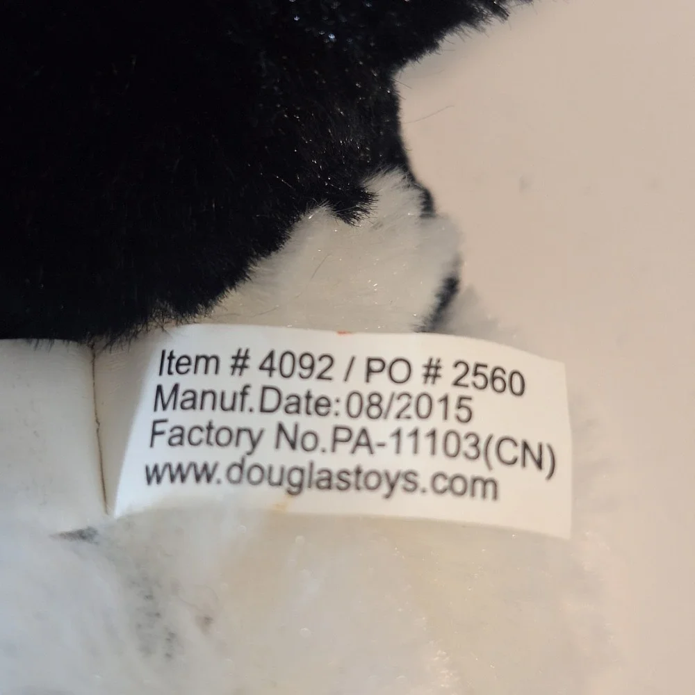 Douglas‎ The Cuddle Tuxedo Black & White Cat Plush Stuffed Animal